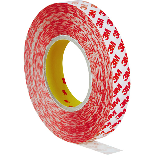 Ruban adh&eacute;sif double face, Polyester, 25 mm (0,98") la x 50 m (164') lo, 8 mils &eacute;pais Groupe Belzile Dickner