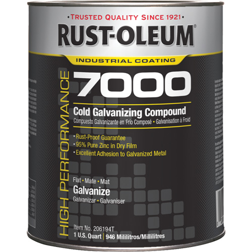High-Performance 7000 System Cold Galvanizing Compound, Can Groupe Belzile Dickner
