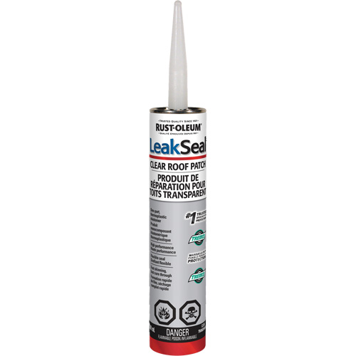 Mat&eacute;riau de r&eacute;paration de toiture transparent LeakSeal Groupe Belzile Dickner