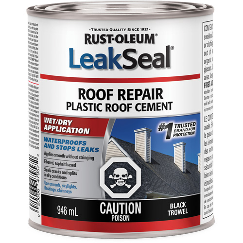 Produit de r&eacute;paration de toit sec/humide LeakSeal Groupe Belzile Dickner