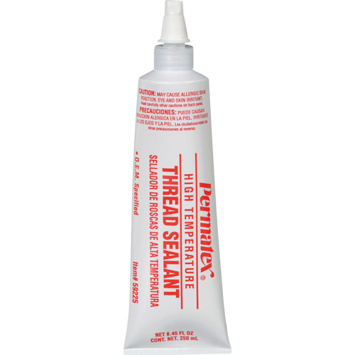 High Temperature Thread Sealant, Tube, 250 ml, -54° C - 204° C/-65° F - 400° F Groupe Belzile Dickner