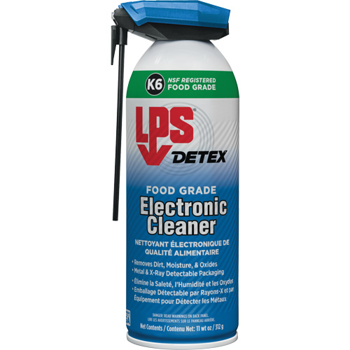 Detex&reg; Food Grade Electronic Cleaner, Aerosol Can Groupe Belzile Dickner