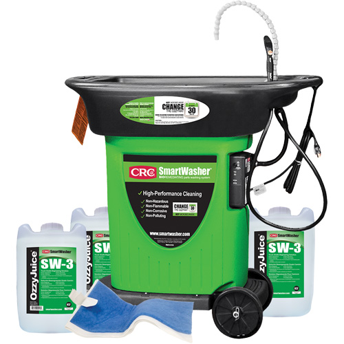 SmartWasher SW-323 Mobile Parts Washer Kit Groupe Belzile Dickner