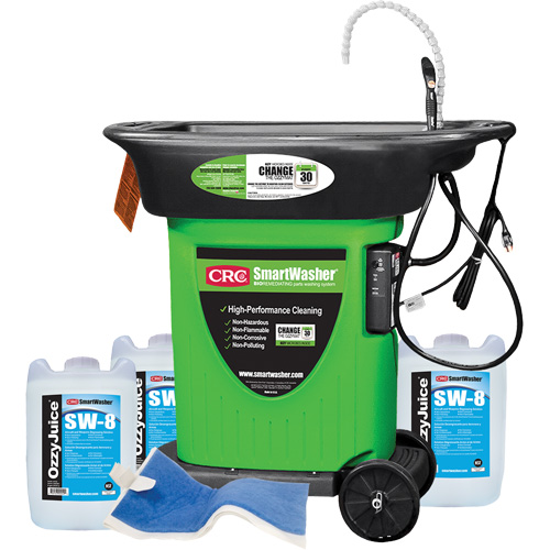 SmartWasher SW-823 Mobile Parts Washer Kit Groupe Belzile Dickner