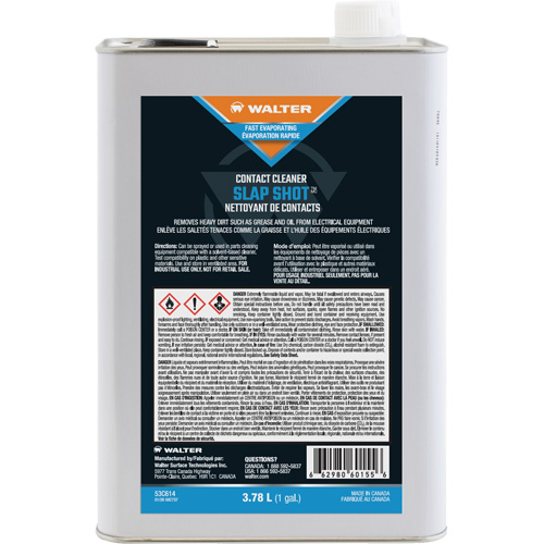 SLAP SHOT Contact Cleaner, Jug Groupe Belzile Dickner