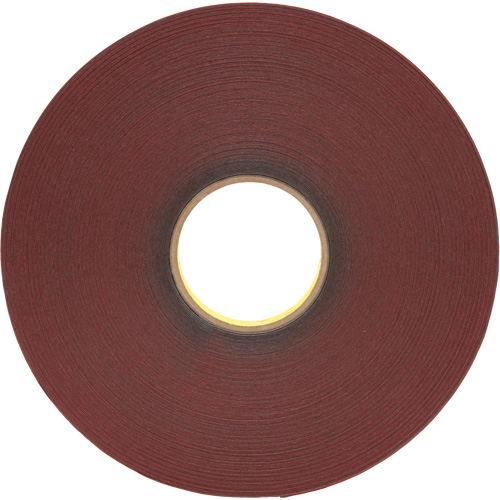 VHB Tape, 66 m (216') L x 18 mm (3/4") W, 25 mils, Acrylic Groupe Belzile Dickner