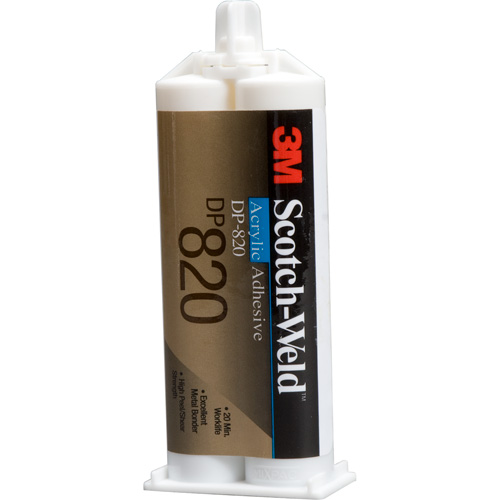 Scotch-Weld Acrylic Adhesive, Two-Part, Dual Cartridge, 400 ml, Off-White Groupe Belzile Dickner