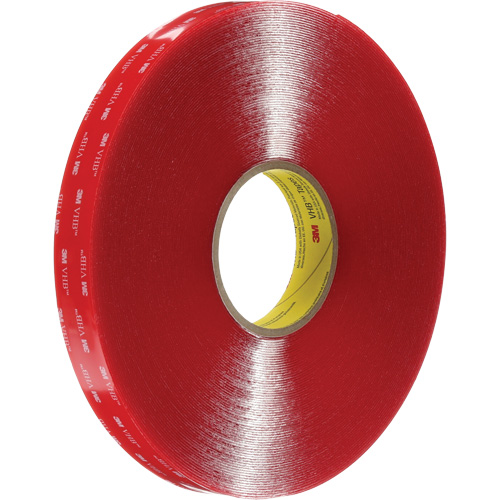 Ruban VHB, 33 m (108') lo x 12 mm (1/2") la, 40 mils, Acrylique Groupe Belzile Dickner