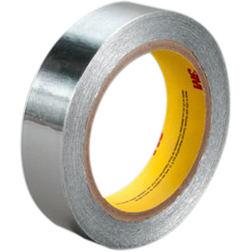 Aluminum Foil Tape, 3.1 mils Thick, 48 mm (1-7/8") x 55 m (180') Groupe Belzile Dickner