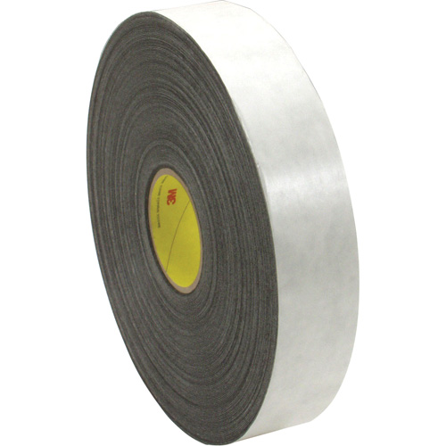 Double-Coated Foam Tape, 66 m (216') L x 25.4 mm (1") W, 31 mils, Polyethylene Groupe Belzile Dickner