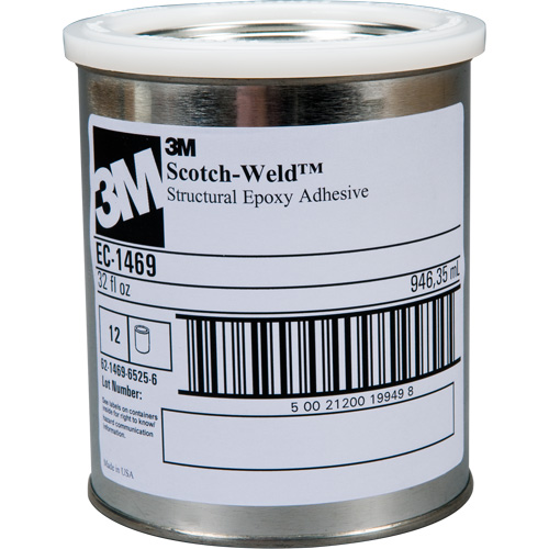 Scotch-Weld Adhesive, 0.94 L, Pail, One-Part, Off-White Groupe Belzile Dickner