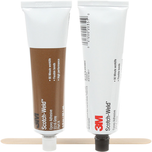 Adh&eacute;sif Scotch-Weld, 2 oz liq., Trousse, Deux composants, Gris Groupe Belzile Dickner