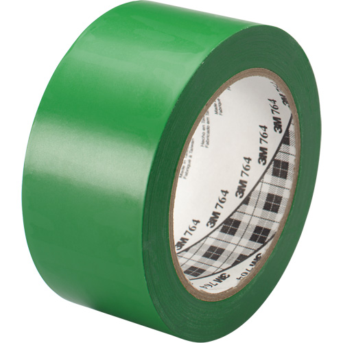 764 General-Purpose Vinyl Tape, 25.4 mm (1") W x 32.9 m (108') L, 5 mils, Green Groupe Belzile Dickner