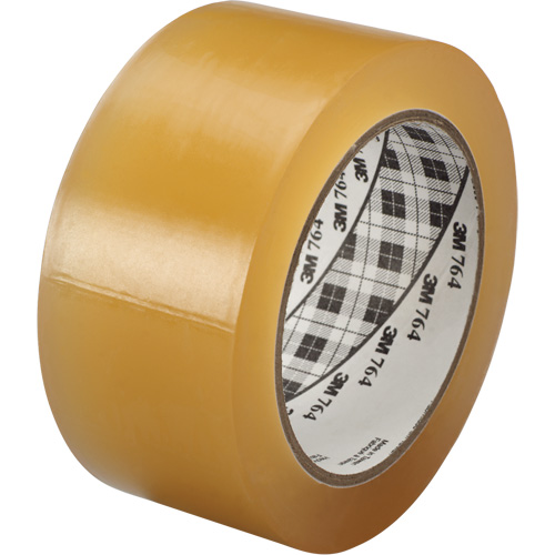 Ruban en vinyle pour travaux g&eacute;n&eacute;raux 764, 25,4 mm (1") la x 32,9 m (108') lo, 5 mils, Transparent Groupe Belzile Dickner
