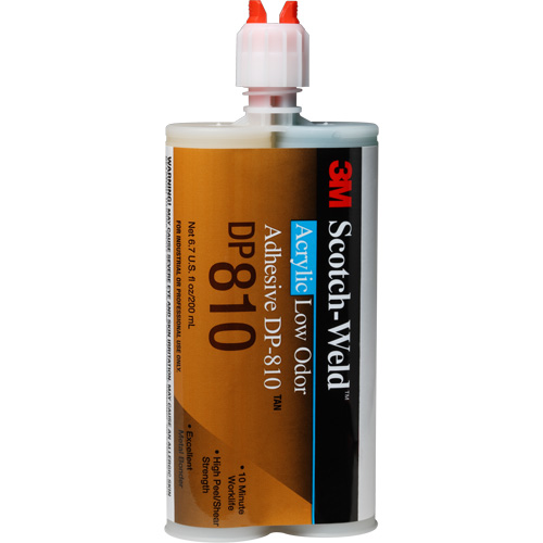 Adh&eacute;sif acrylique &agrave; faible odeur Scotch-Weld, Deux composants, Cartouche, 200 ml, Blanc cass&eacute; Groupe Belzile Dickner
