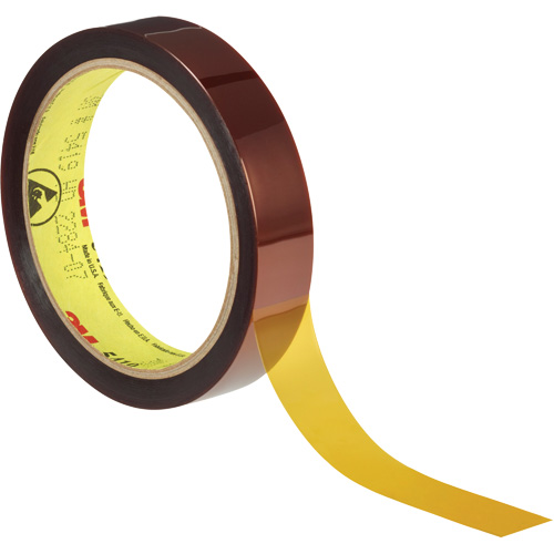 Ruban &agrave; base de polyimide produisant peu de statique 5419, 12,7 mm (1/2") x 33 m (108'), Brun Groupe Belzile Dickner