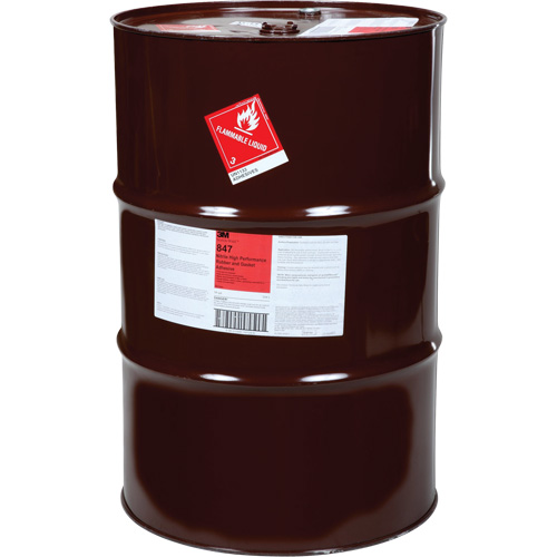 Scotch-Weld Nitrile High-Performance Rubber & Gasket Adhesive, Drum, Brown Groupe Belzile Dickner
