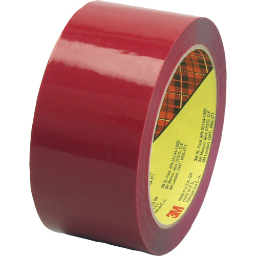 Scotch&reg; Box Sealing Tape 371, Hot Melt Adhesive, 1.9 mils, 48 mm (2") x 100 m (328') Groupe Belzile Dickner