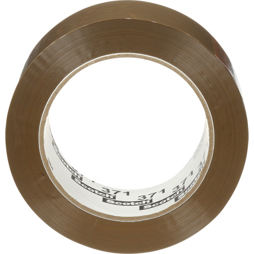 Scotch&reg; Box Sealing Tape 371, Hot Melt Adhesive, 1.9 mils, 48 mm (2") x 100 m (328') Groupe Belzile Dickner