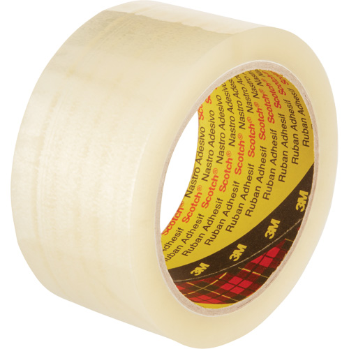 Scotch&reg; Box Sealing Tape 371, Hot Melt Adhesive, 1.9 mils, 48 mm (2") x 100 m (328') Groupe Belzile Dickner