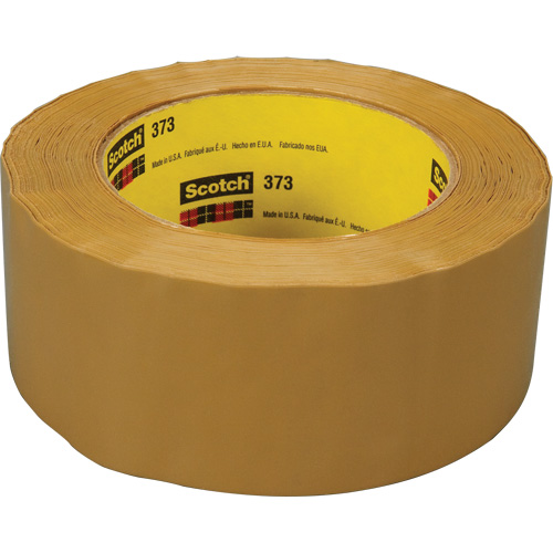 Scotch&reg; Box Sealing Tape 373, Hot Melt Adhesive, 2.5 mils, 48 mm (2") x 914 m (2998') Groupe Belzile Dickner