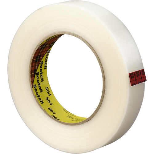Ruban de cerclage renforc&eacute; Scotch, &eacute;paisseur 5,6 mils, 12 mm (1/2") x 330 m (1082')  Groupe Belzile Dickner