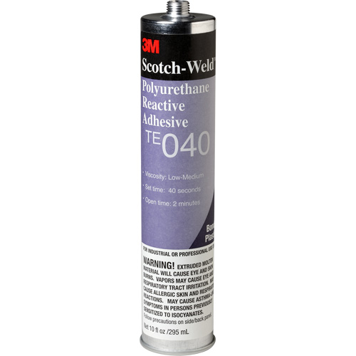 Scotch-Weld PUR Adhesive, 10 oz., Cartridge, Clear Groupe Belzile Dickner