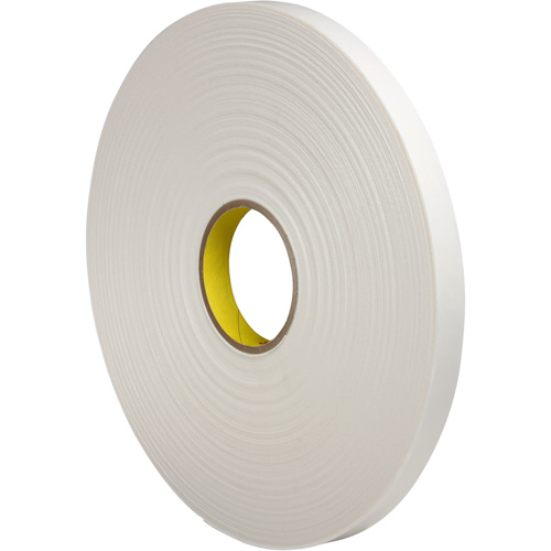 Foam Tape, 16.5 m (54') L x 18 mm (3/4") W, 6 mils, Urethane Groupe Belzile Dickner