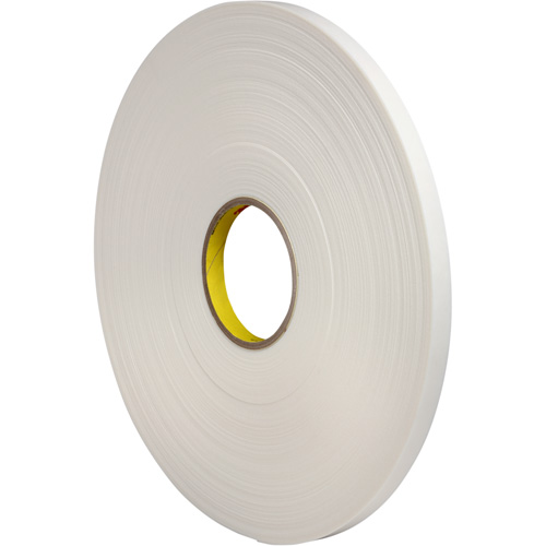 Ruban en mousse, 33 m (108') lo x 12 mm (1/2") la, 64 mils, Ur&eacute;thane Groupe Belzile Dickner