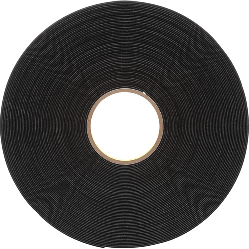 Ruban de mousse en vinyle 4516, 25,4 mm (1") la x 32,9 m (108') lo, 62 mils, Noir Groupe Belzile Dickner