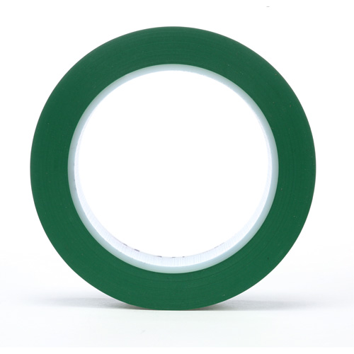 471 Vinyl Tape, 25.4 mm (1") W x 32.9 m (108') L, 5.2 mils, Green Groupe Belzile Dickner