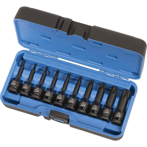 PTB-1210 Jeu de douilles &agrave; chocs DriveTorx &agrave; prise 1/2", Torx, Prise 1/2", 10 mr Groupe Belzile Dickner