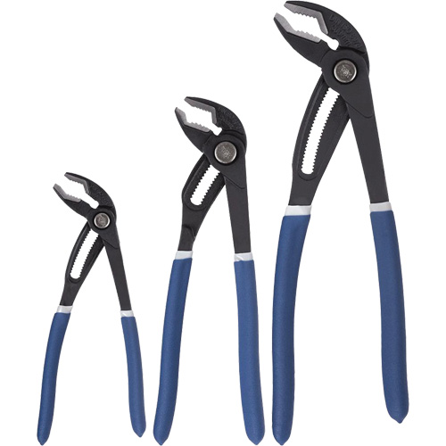 JRWP-3S Push-Button Ratcheting Pliers Set, 3 Pieces Groupe Belzile Dickner