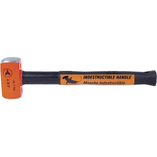 USH-416 Masse &agrave; manche indestructible pour usage tr&egrave;s intensif, 4 lb, 16", Prise Acier plein Groupe Belzile Dickner