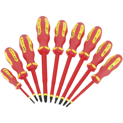 JISD-9S VDE Insulated Screwdriver Set, 9 Pcs. Groupe Belzile Dickner