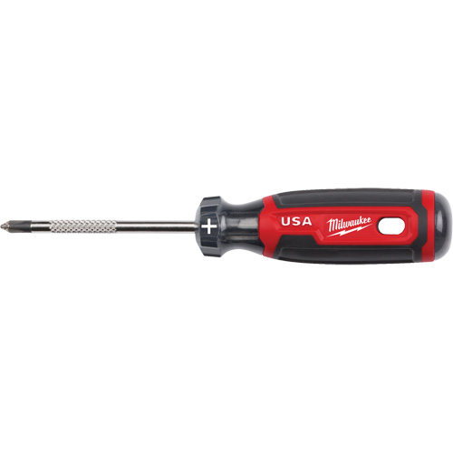 Phillips Screwdriver, #1 Tip, Round, 170 mm L, Cushion Grip Handle Groupe Belzile Dickner