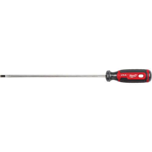 Tournevis d&eacute;b&eacute;niste, Tige de 1/4", Ronde, 363 mm lo, Prise en Coussin&eacute;e Groupe Belzile Dickner