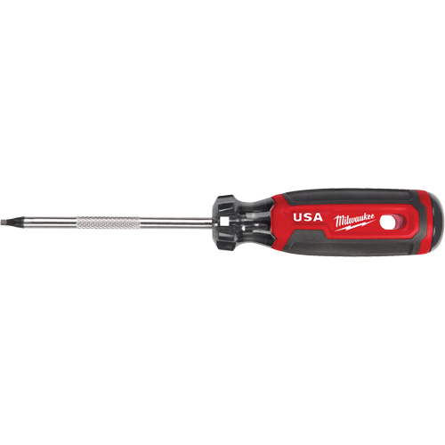 Square Screwdriver, #2 Tip, Round, 211 mm L, Cushion Grip Handle Groupe Belzile Dickner