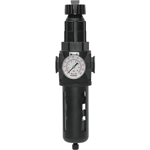 Filtre/r&eacute;gulateur Modulair 400 avec vidange manuelle, 3/4" NPT, 200 psi, Capacit&eacute; de 9,1 oz liq. Groupe Belzile Dickner