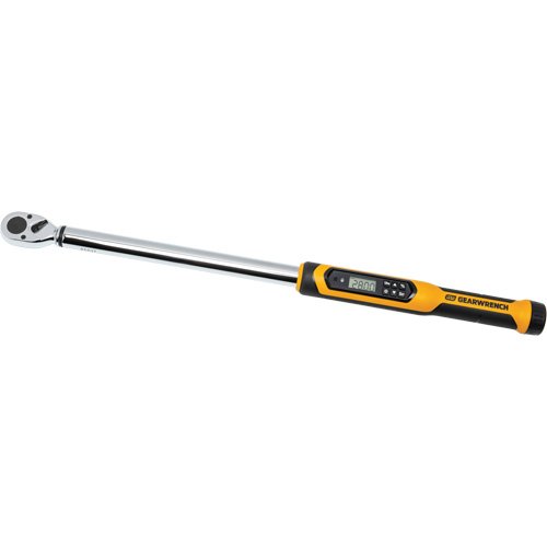Torque Wrench, Electronic, 1/2" Square Drive, 25 - 250 ft-lbs. Groupe Belzile Dickner