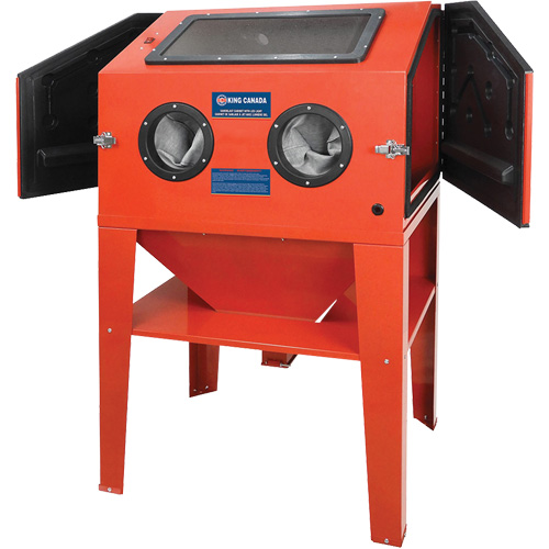 Cabinets de sablage au het de sable, Pression Groupe Belzile Dickner