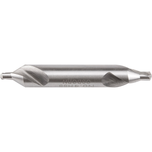 Combined Drill & Countersink, #4, High Speed Steel Groupe Belzile Dickner