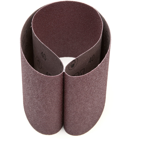 Courroie abrasive en toile 341D, 6" la x 48" lo, Oxyde d'aluminium, Grain 40 Groupe Belzile Dickner
