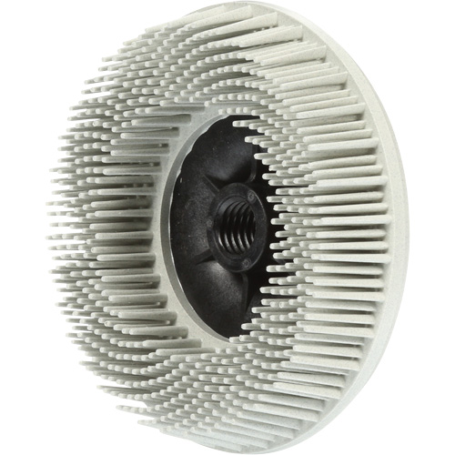 Disques radiaux bristle pour meuleuses angulaires Scotch-Brite, C&eacute;ramique, Grain 120, 4-1/2" dia. Groupe Belzile Dickner