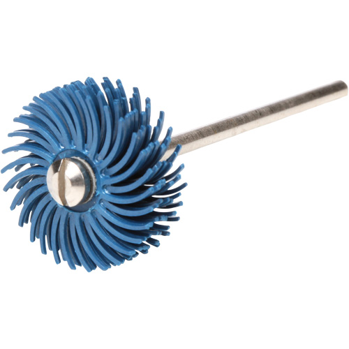 Scotch-Brite Radial Bristle Discs, P400X Grit, 3/4" Dia. Groupe Belzile Dickner