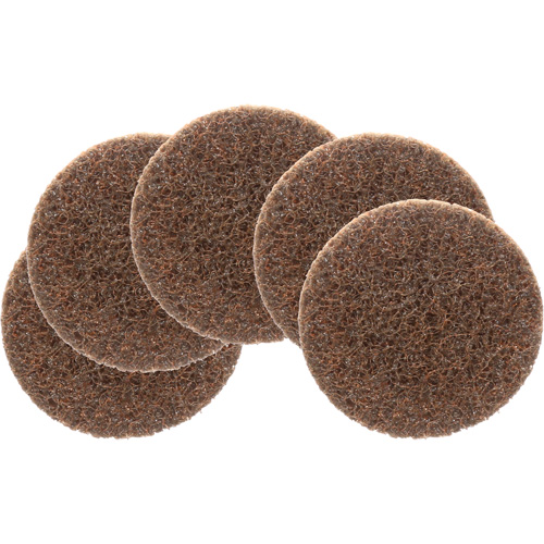 Disque de conditionnement de surface Roloc Scotch-Brite, 2" dia., Grain Cors&eacute;, Oxyde d'aluminium Groupe Belzile Dickner