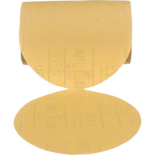 Stikit Gold Disc Roll, 6" Dia., P320 Grit, Aluminum Oxide Groupe Belzile Dickner