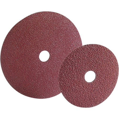 Metal F240 Fibre Discs, Aluminum Oxide, 80, 4-1/2" Dia x 7/8" Arbor Groupe Belzile Dickner