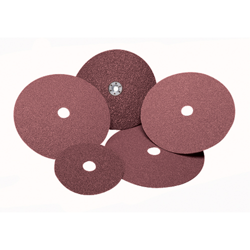 Metal F240 Fibre Discs, Aluminum Oxide, 50, 4-1/2" Dia x 7/8" Arbor Groupe Belzile Dickner
