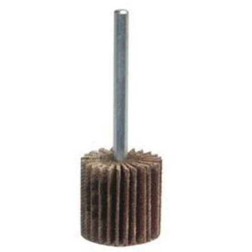 Grind-O-Flex Mini Mounted Flap Wheel, Aluminum Oxide, 80 Grit, 2" x 1" x 1/4" Groupe Belzile Dickner